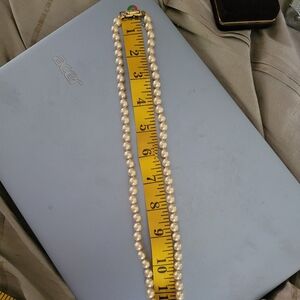 Nina Ricci faux pearl necklace